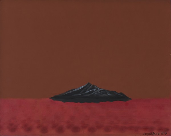 Sapņu sala (Sarkanā).&amp;nbsp;2013, audekls, eļļa, 80x100 cm.